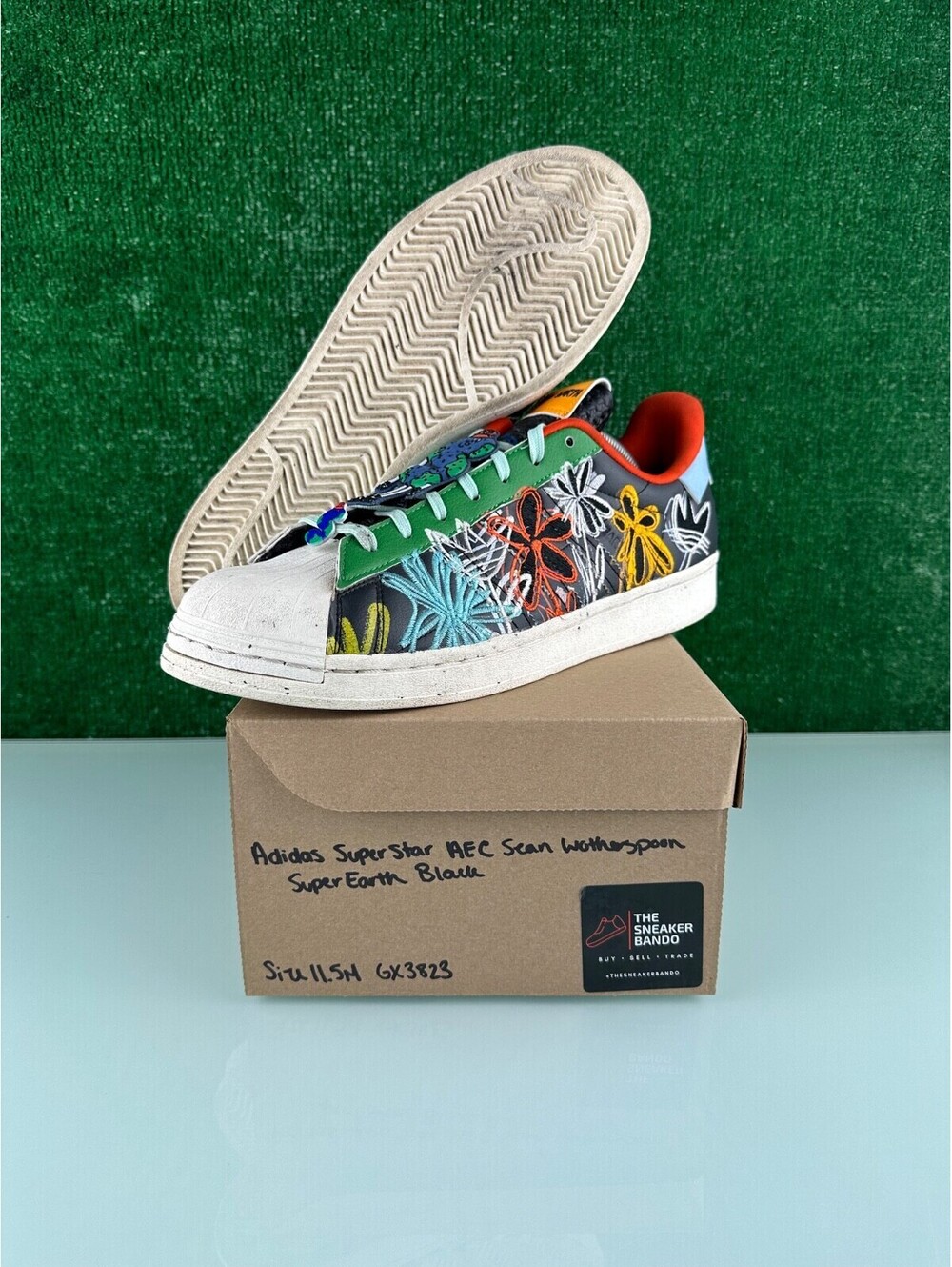 Size 11.5 - adidas Sean Wotherspoon x Superstar Super Earth